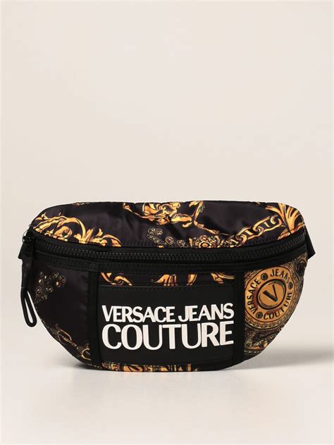 versace jeans black clutch etui|versace jeans couture belt.